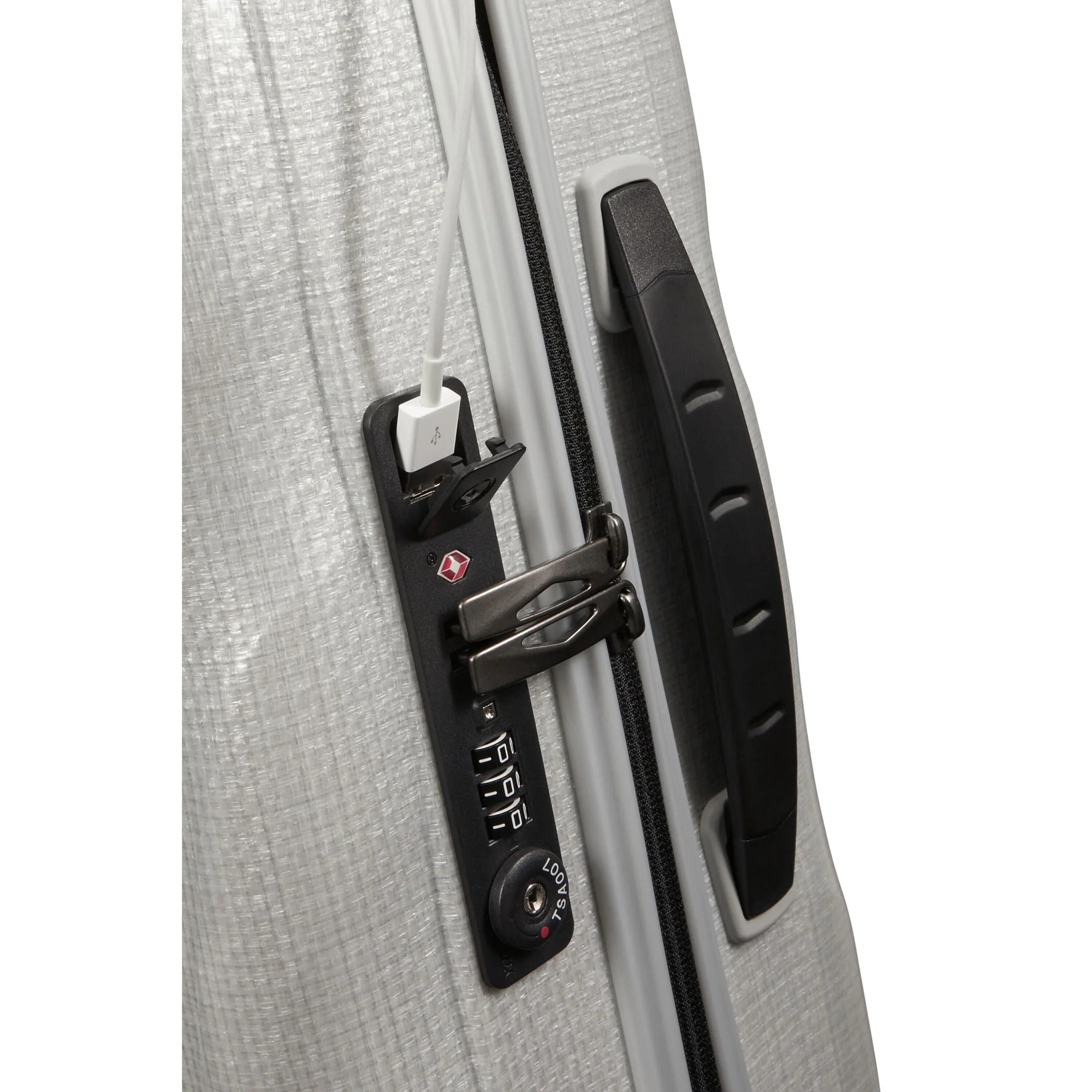 Samsonite Black Label C-Lite Carry-On Spinner Off White - Image 5