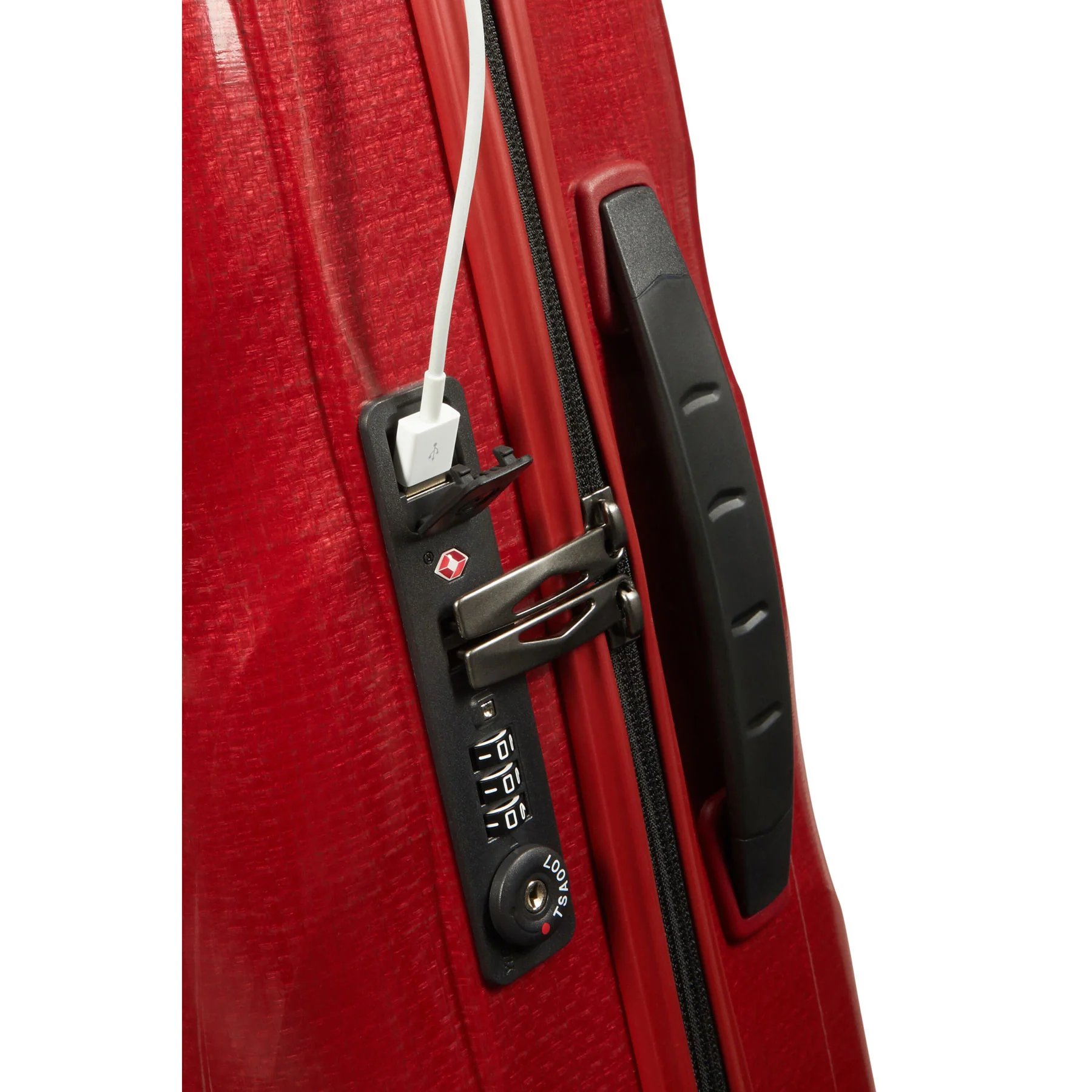Samsonite Black Label C-Lite Carry-On Spinner Chili Red - Image 5