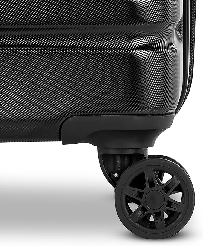 Samsonite Evolve SE Hardside Expandable Luggage with Double Spinner Wheels, Bass Black, Carry-on - Image 3