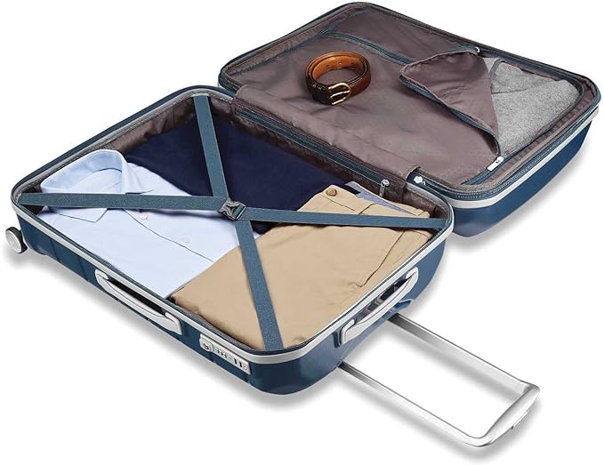 Samsonite Freeform 3 Piece Set 21|24|28 Inch Expandable Spinners (Navy) - Image 4