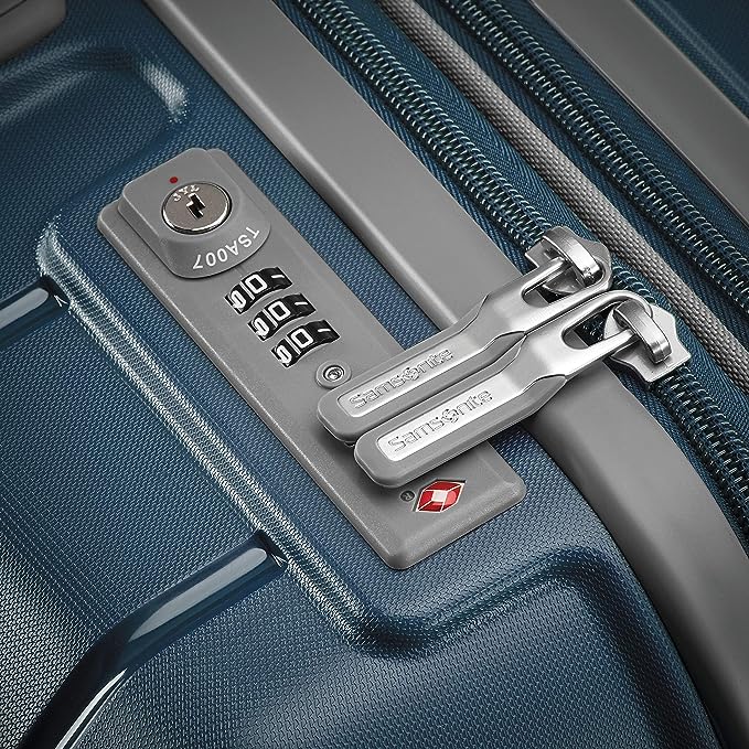 Samsonite Freeform Hardside Expandable with Double Spinner Wheels, Navy, 2-Piece Set (21/28) - Image 5