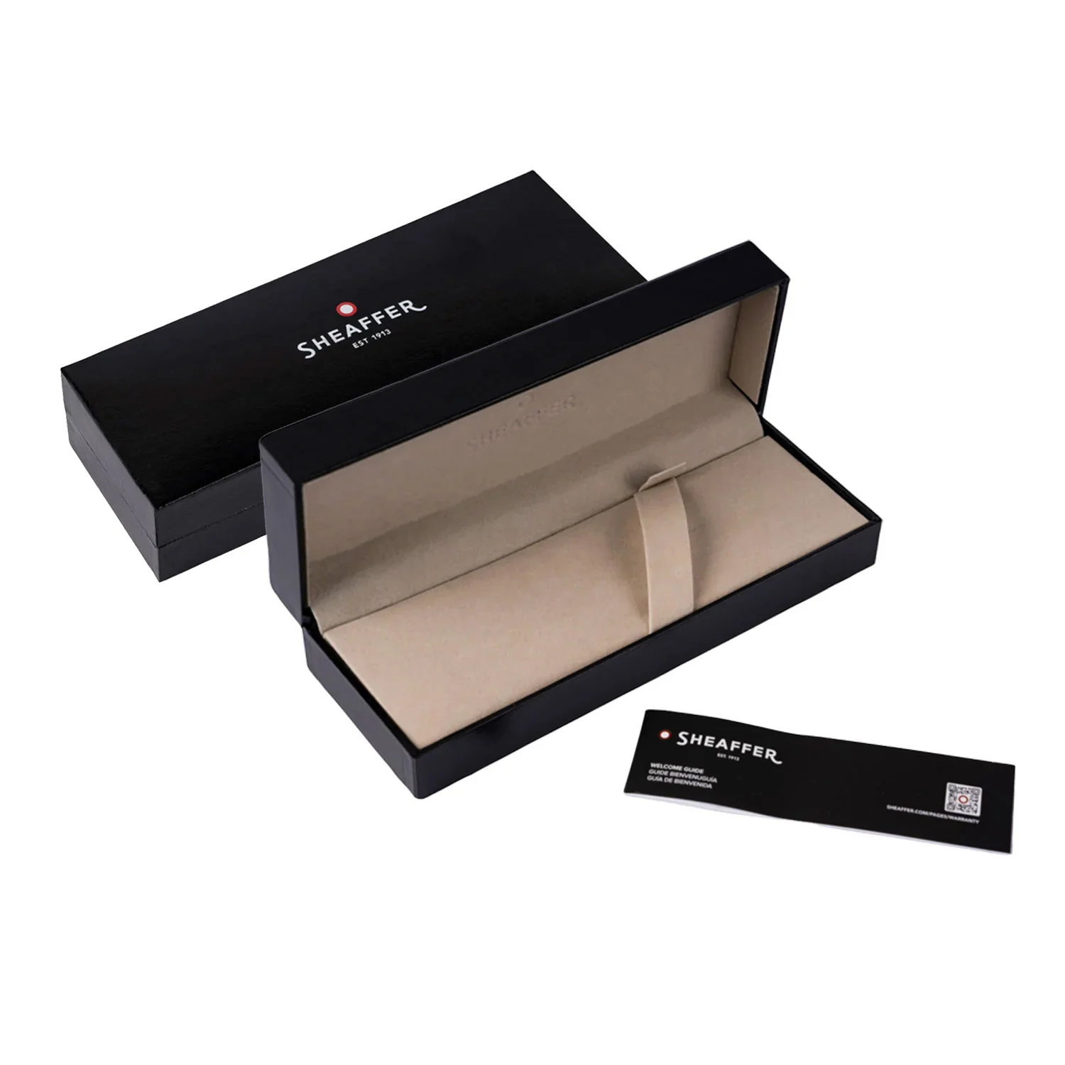 Sheaffer 300 Glossy Black and Bright Chrome Cap Rollerball Pen - Image 5