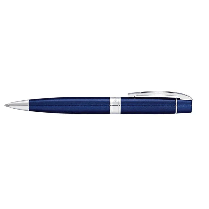 Sheaffer 300 Glossy Blue with Chrome Trims Ballpoint Pen - Image 3