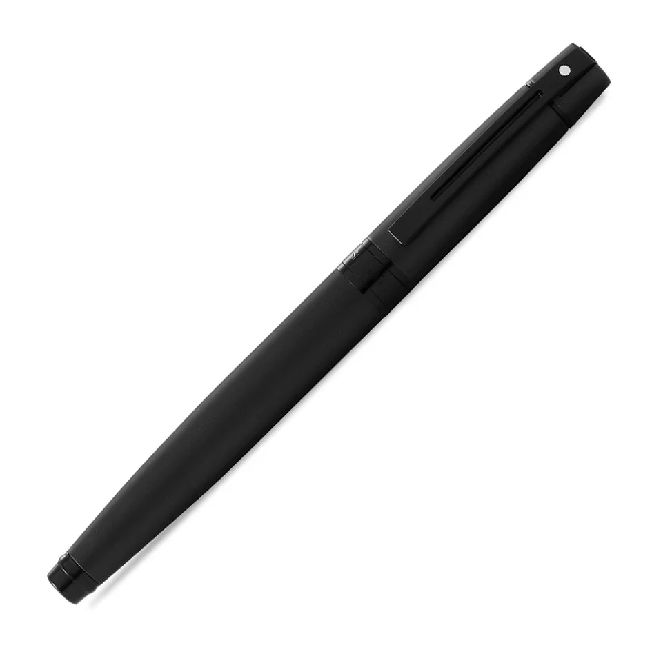 Sheaffer 300 Matte Black Rollerball Pen With Black Trims - Image 3