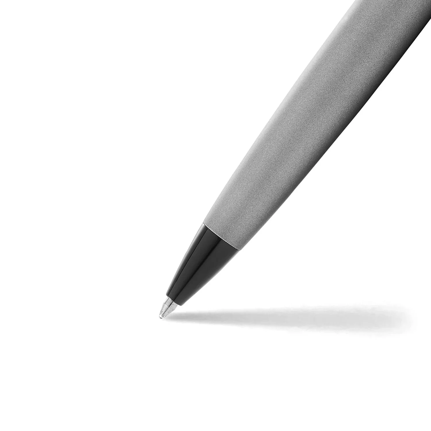 Sheaffer 300 Matte Gray with Polished Black Trims Ballpoint Pen - Image 2