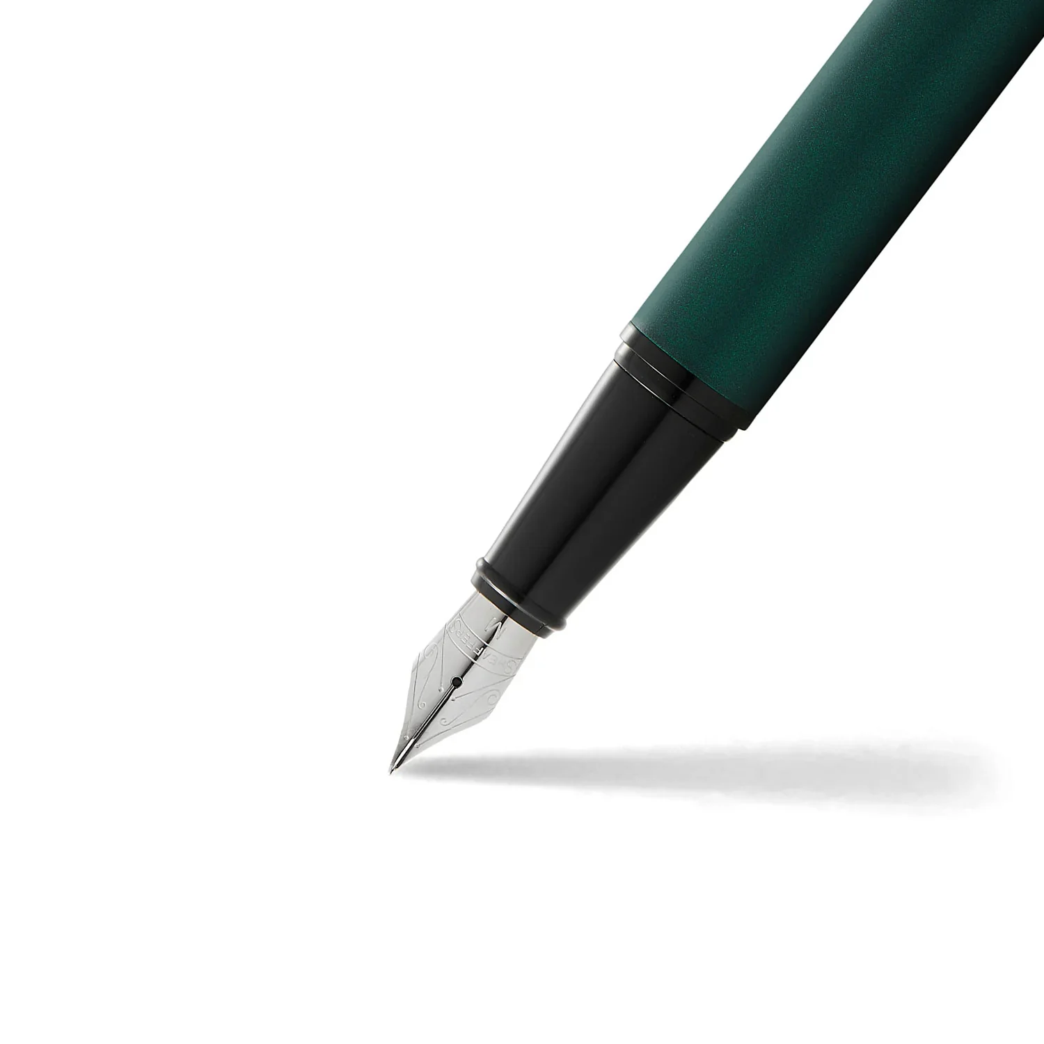 Sheaffer 300 Matte Green Fountain Pen With Black Trims - Image 2