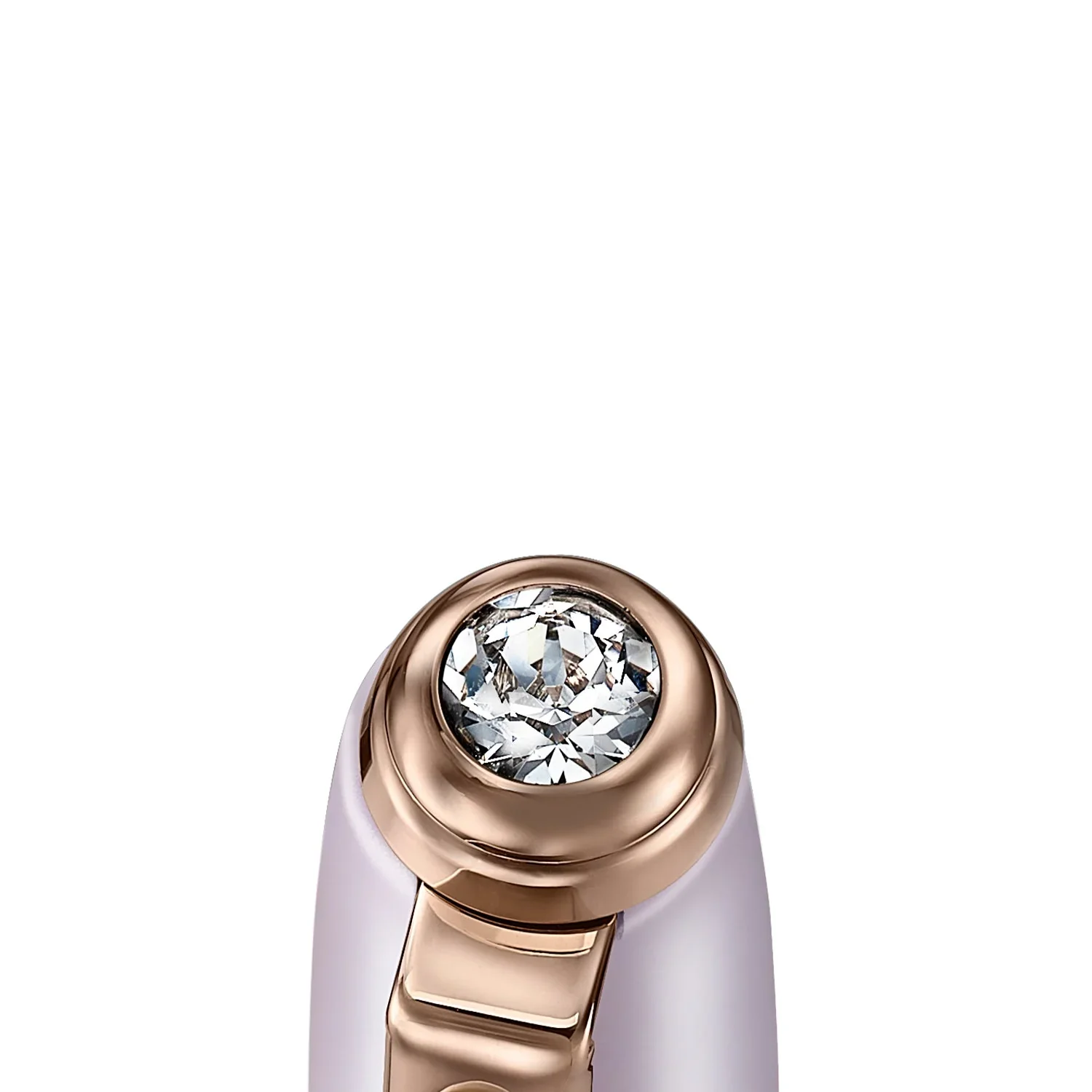 Sheaffer Emily in Paris Prelude Mini 9810 Pastel Pink Ballpoint Pen and PVD Rose Gold Trims with Heart Emblem and Swarovski Crystal - Image 6