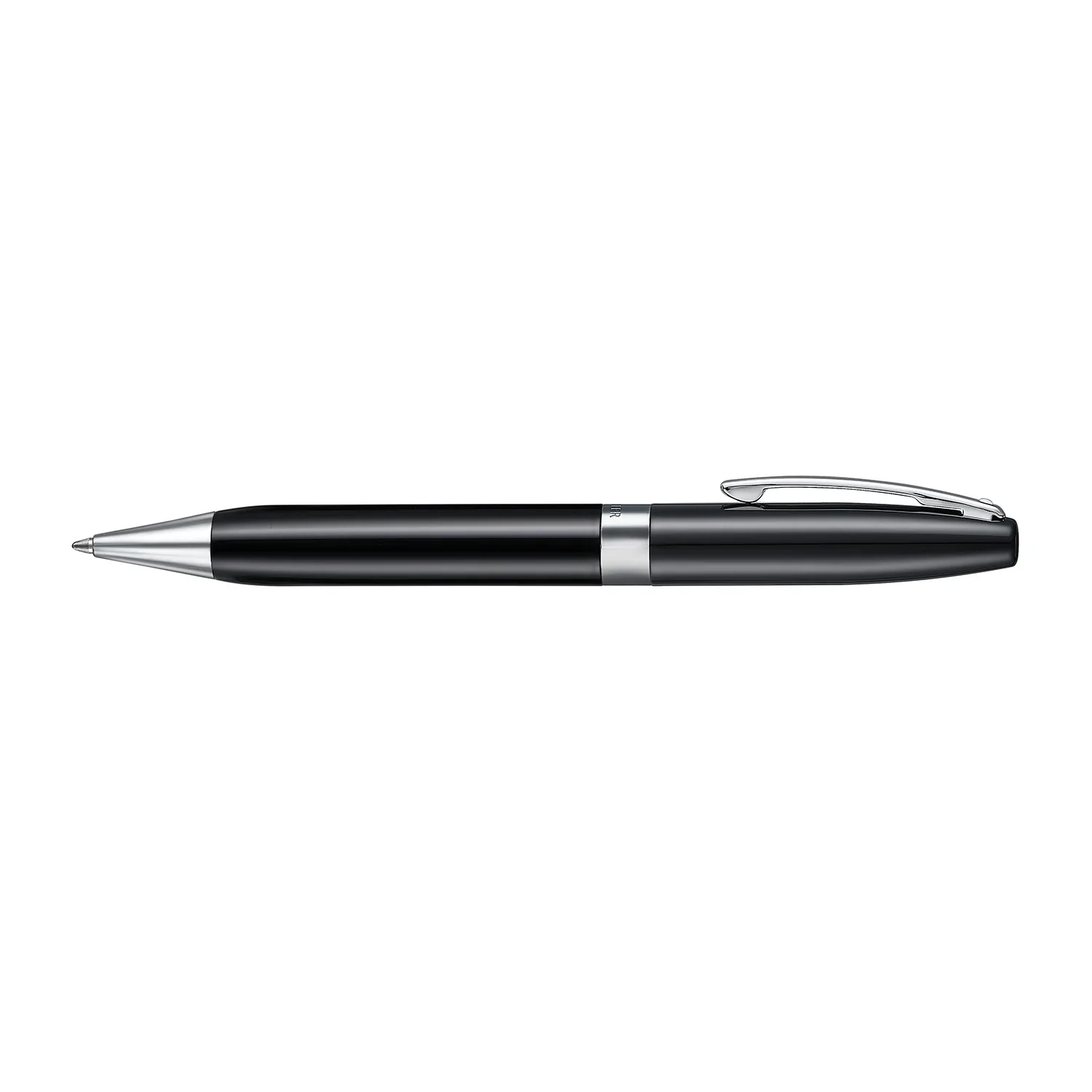 Sheaffer Legacy 9064 Glossy Black Ballpoint Pen with Chrome-Plated Trims - Image 3