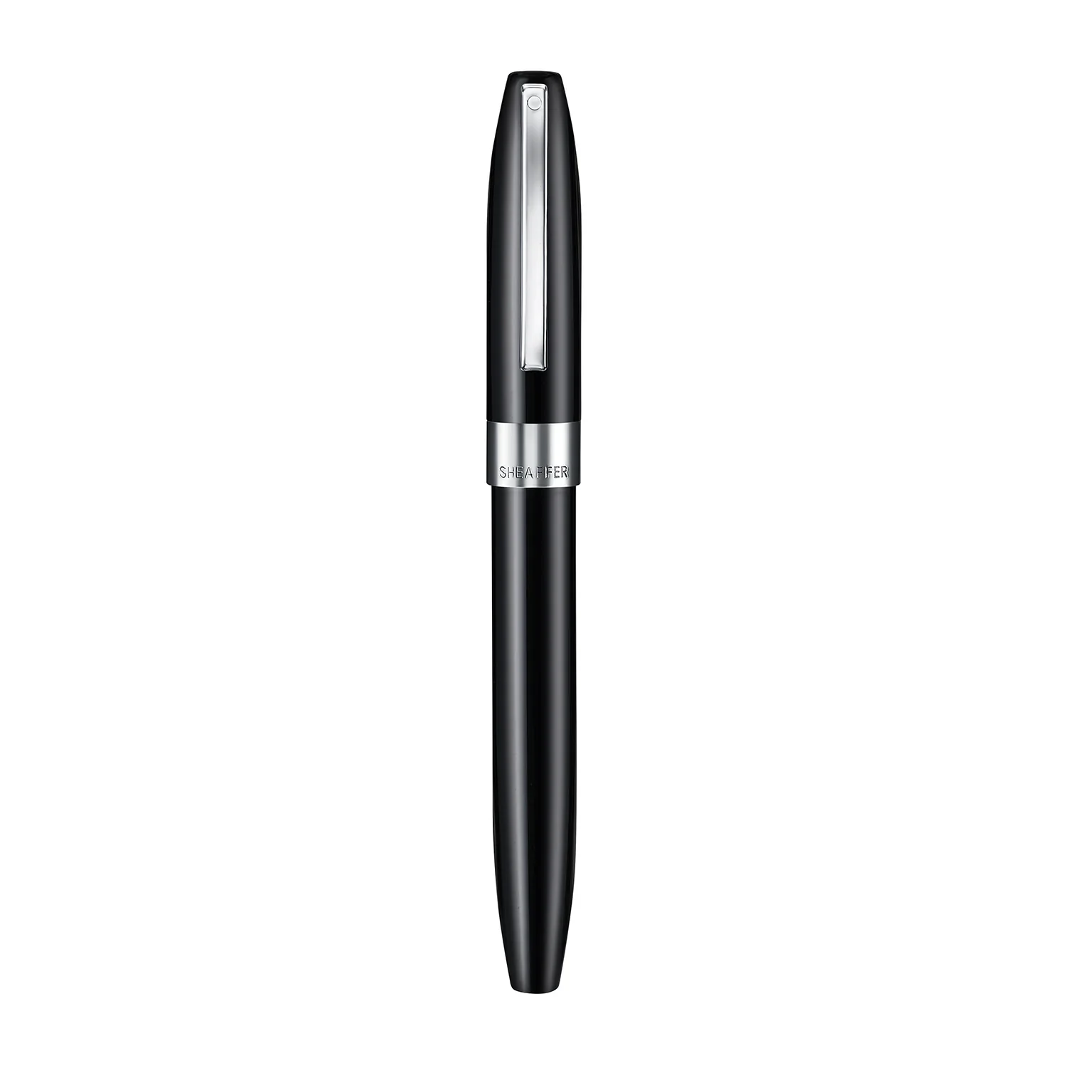 Sheaffer Legacy 9064 Glossy Black Rollerball Pen with Chrome-Plated Trims - Image 4