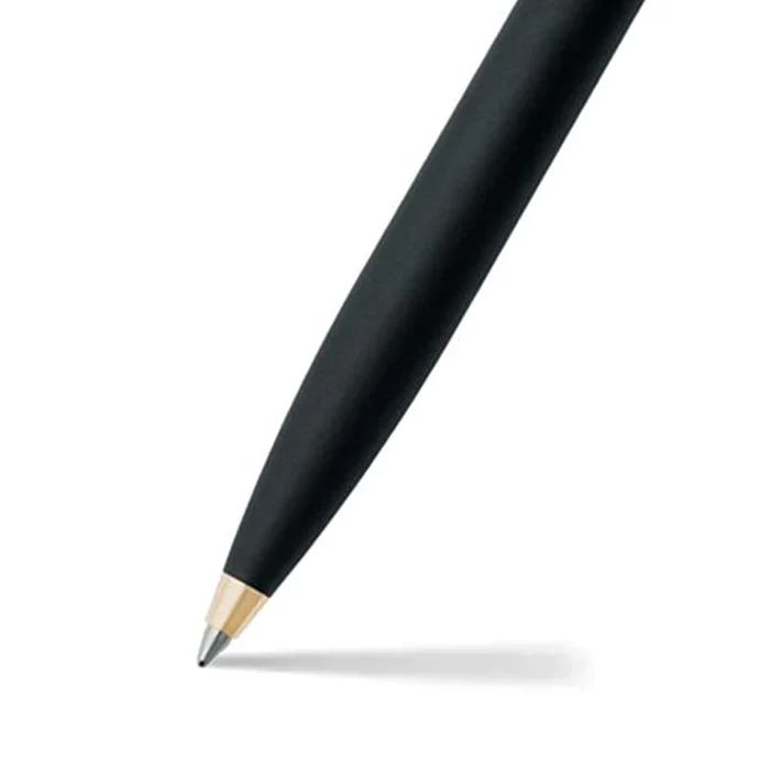 Sheaffer Sentinel 327 Matte Black Ballpoint pen with Gold Tone Trim - Image 3