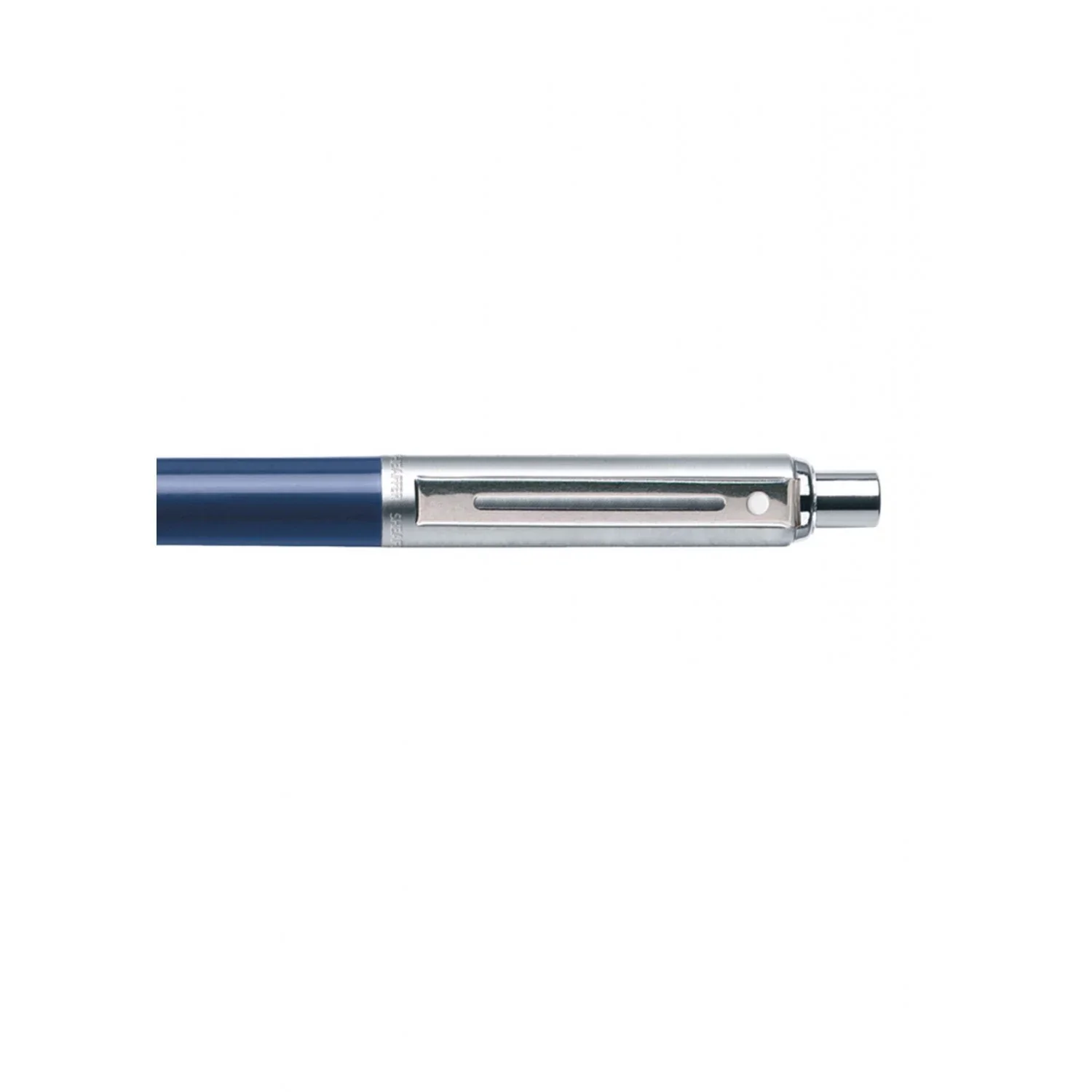 Sheaffer® Sentinel Blue and Chrome Ballpoint Pen With Chrome Trims - Image 4