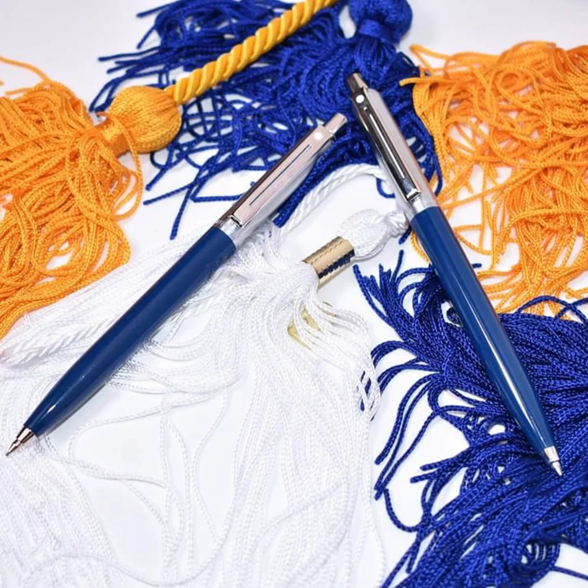 Sheaffer® Sentinel Blue and Chrome Ballpoint Pen With Chrome Trims - Image 5
