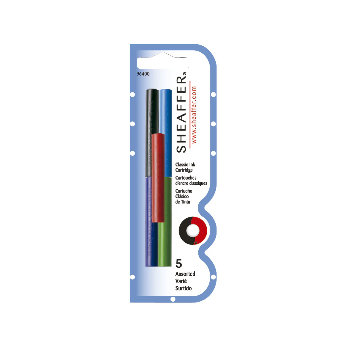 Sheaffer Skrip Ink Cartridges (5-Pack Blister Card) - Image 12
