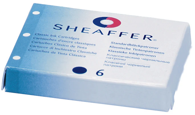 Sheaffer Skrip Ink Cartridges (6-Pack Shelf Pack)