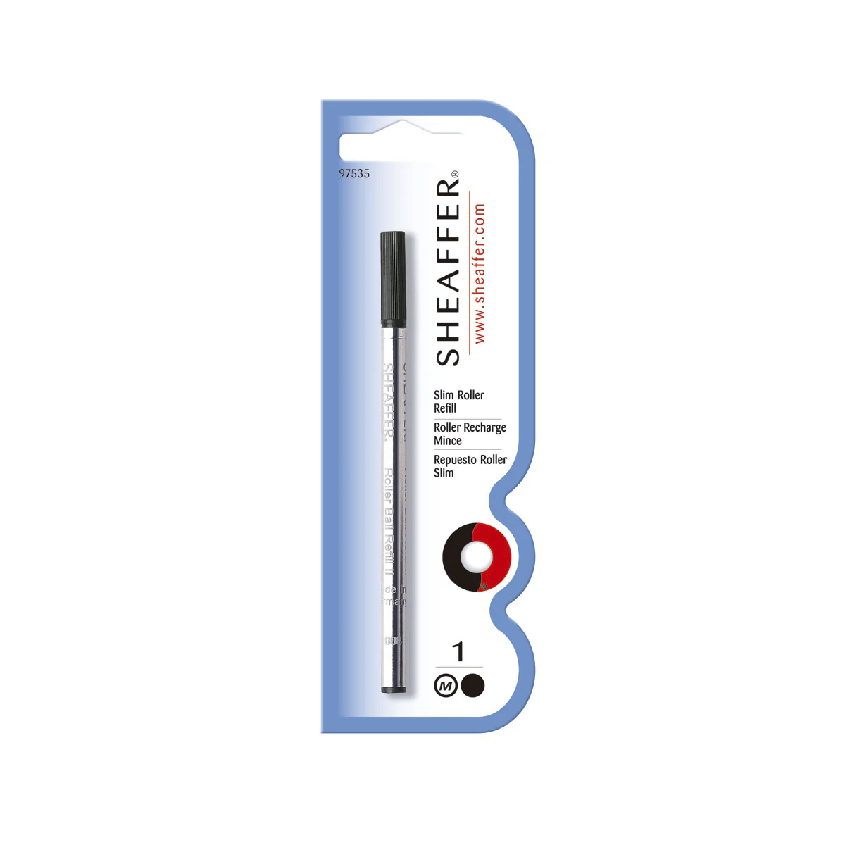Sheaffer Slim Rollerball Refill (Blister Card)