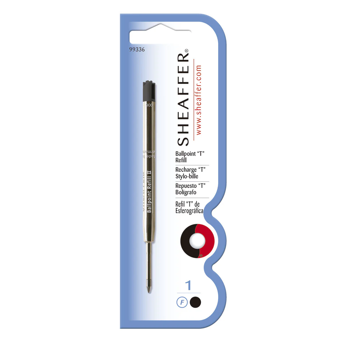 Sheaffer "T" Ballpoint Refill (Blister Card) - Image 2