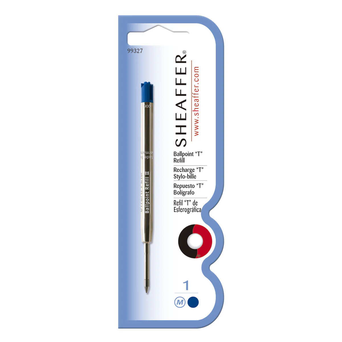 Sheaffer "T" Ballpoint Refill (Blister Card) - Image 3