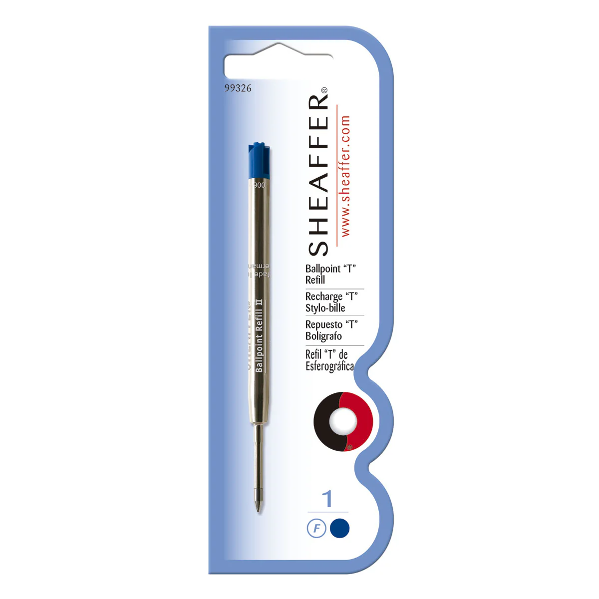 Sheaffer "T" Ballpoint Refill (Blister Card) - Image 4