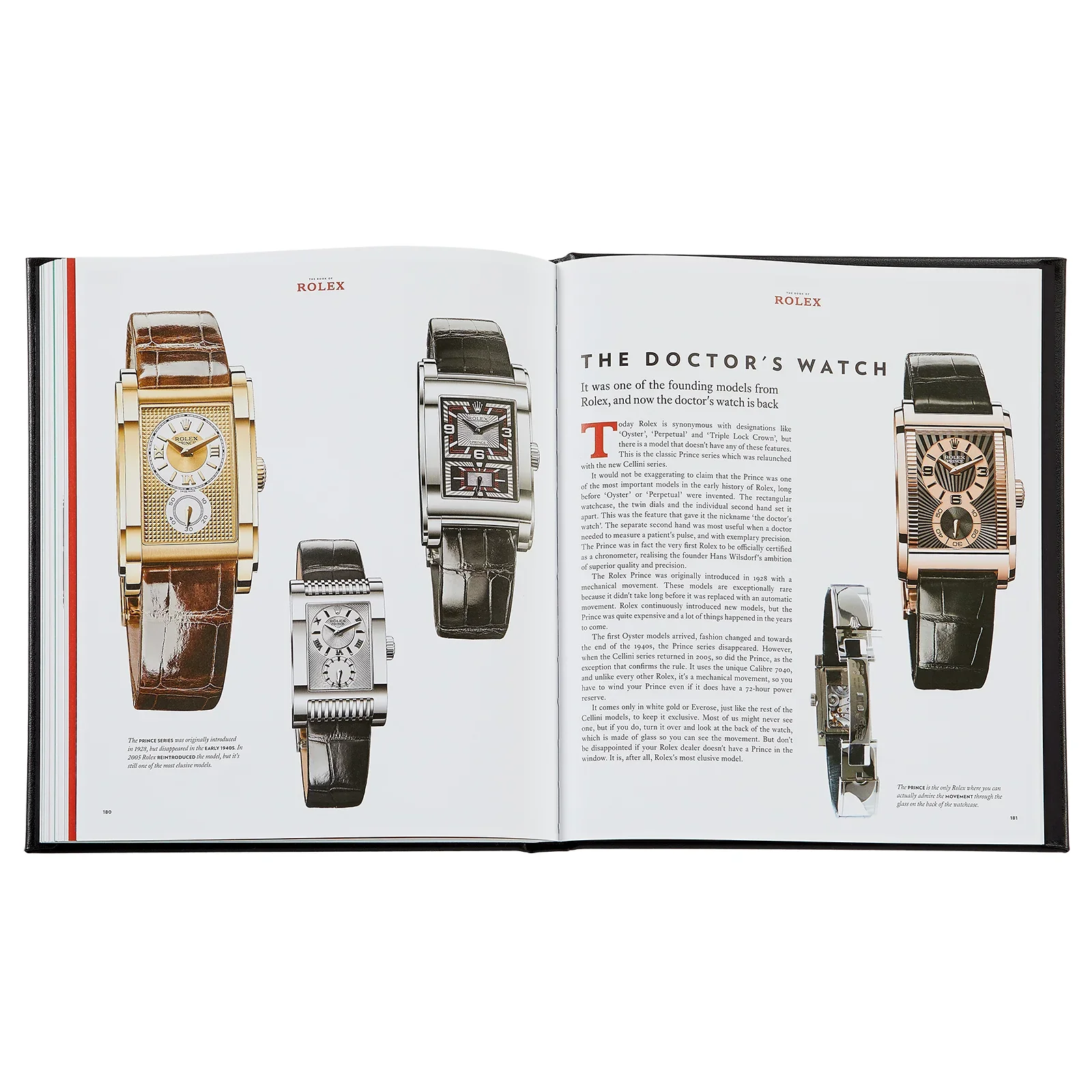 Graphic Image The Book of Rolex Black Bonded Leather - Image 4
