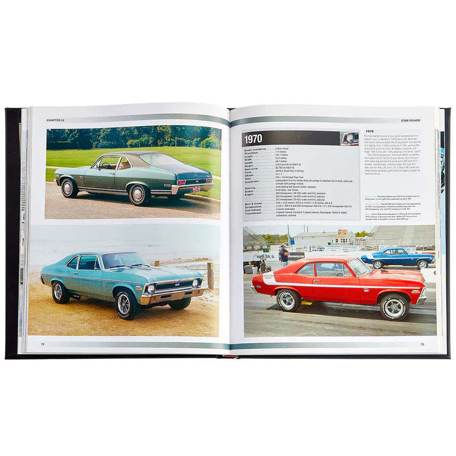 Graphic Image The Complete Book Of Classic Chevrolet Black Bonded Leather - Image 3