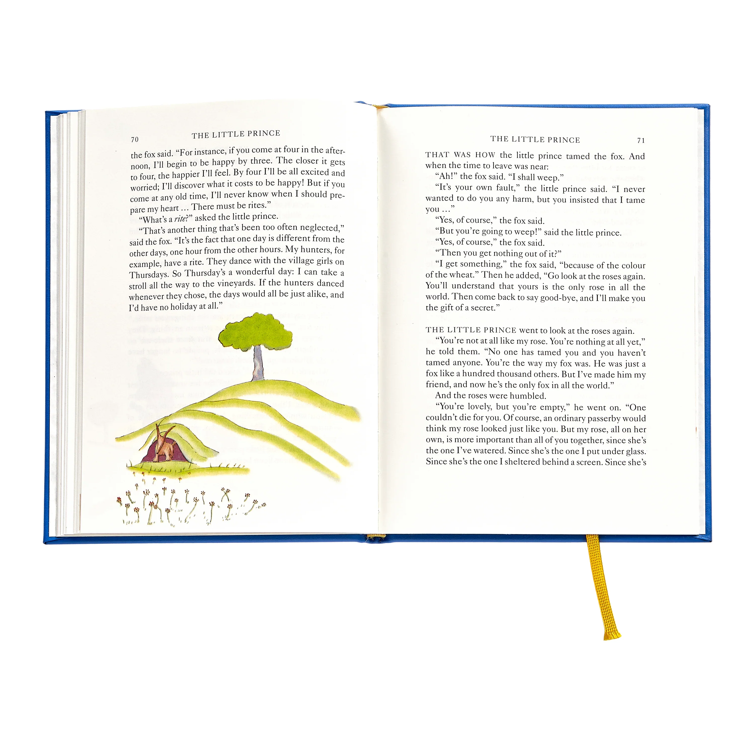 Graphic Image The Little Prince Blue Bonded Leather - Image 4