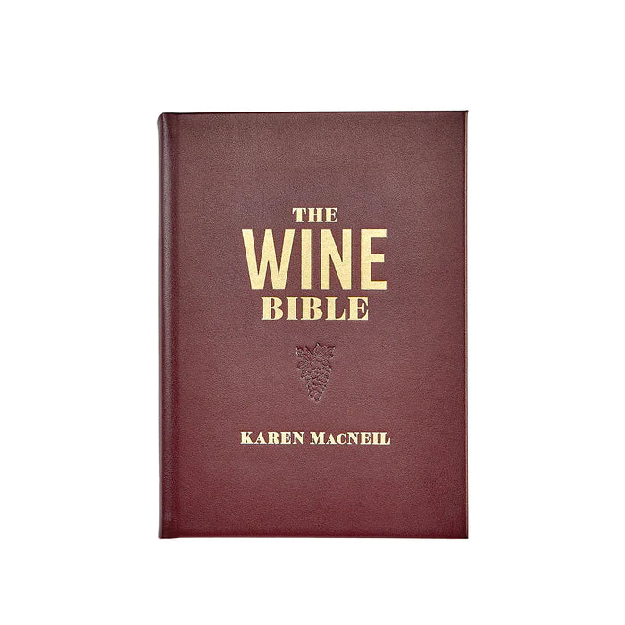 Graphic Image The Wine Bible Burgundy Traditional Leather