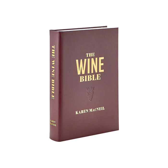 Graphic Image The Wine Bible Burgundy Traditional Leather - Image 4