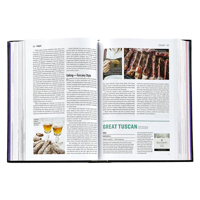 Graphic Image The Wine Bible Burgundy Traditional Leather - Image 5