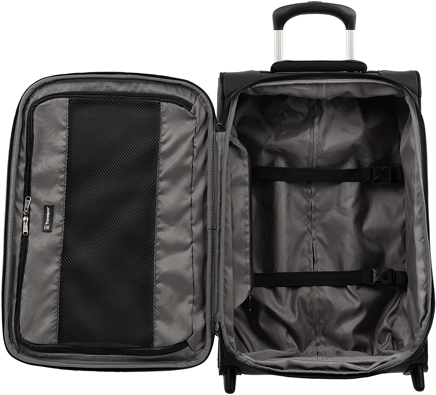 Travelpro TourLite 22" Expandable Rollaboard Black - Image 4