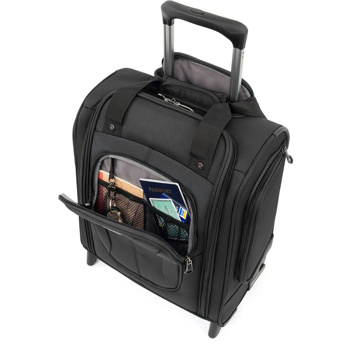 Travelpro TourLite Rolling UnderSeat Carry-on Black - Image 3