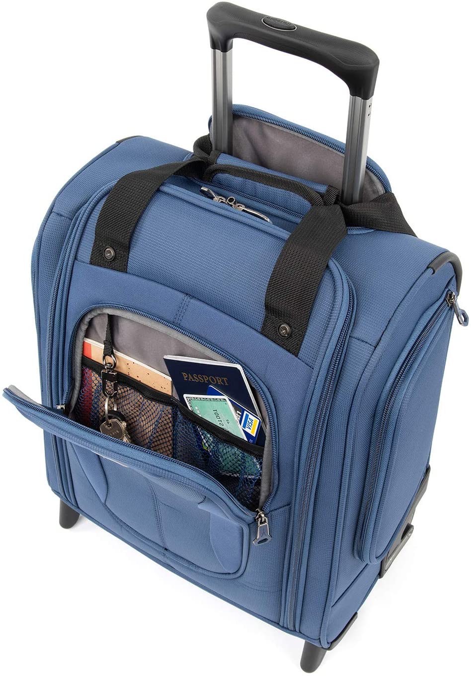 Travelpro TourLite Rolling UnderSeat Carry-on Blue - Image 6