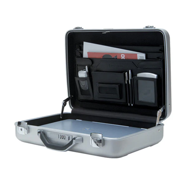TZ Case AC-38 Aluminum Business Attache Case Black or Silver - Image 4