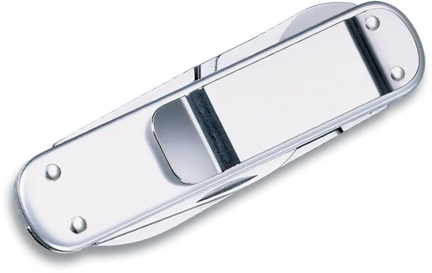 Victorinox Swiss Army Knives Money Clip Silver Alox - Image 3