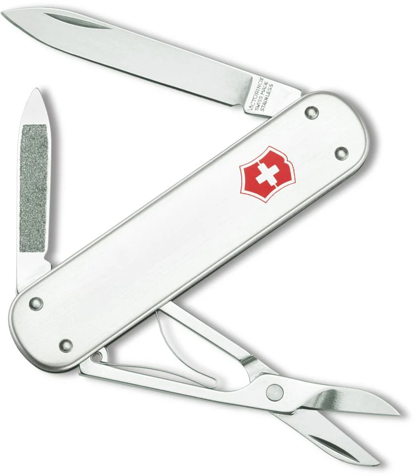 Victorinox Swiss Army Knives Money Clip Silver Alox - Image 4