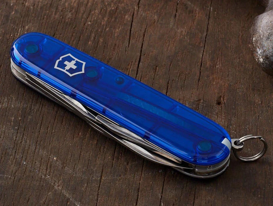 Victorinox Swiss Army Knives Tinker Sapphire Medium Pocket Knife - Image 2