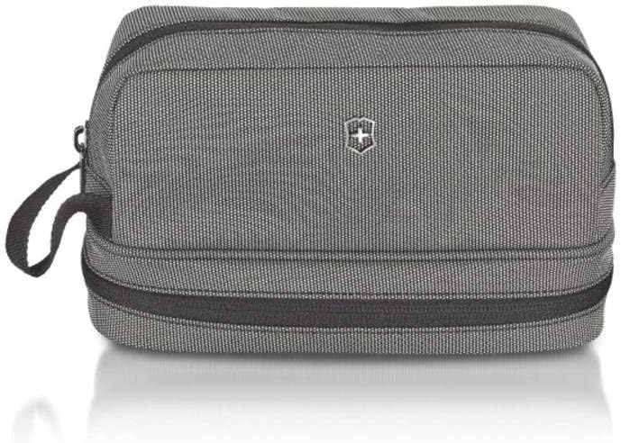 Victorinox Swiss Army Men's Toiletry Pouch (Grey/Black) - Image 2