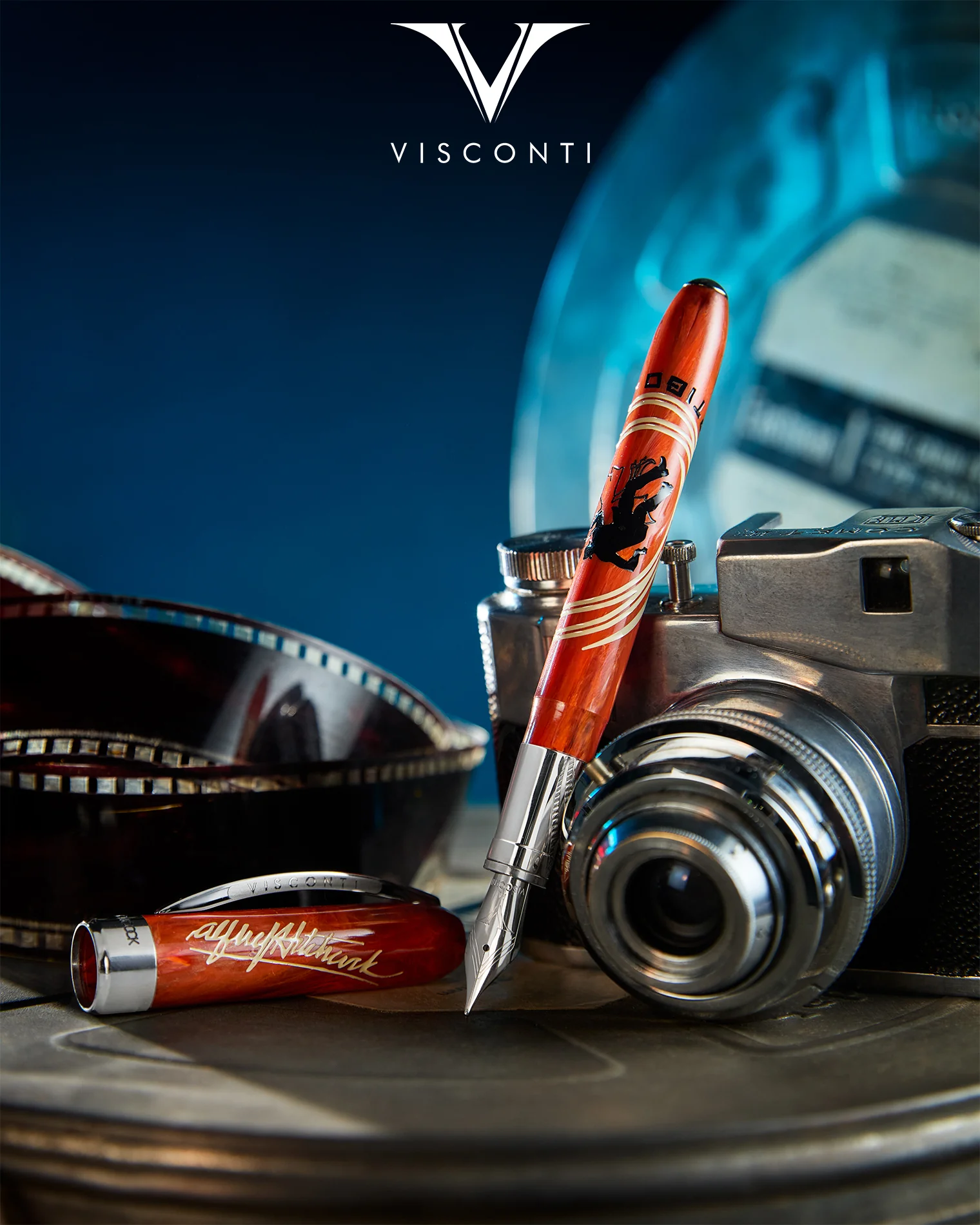 Visconti Alfred Hitchcock Limited Edition Vertigo Fountain Pen - Image 7