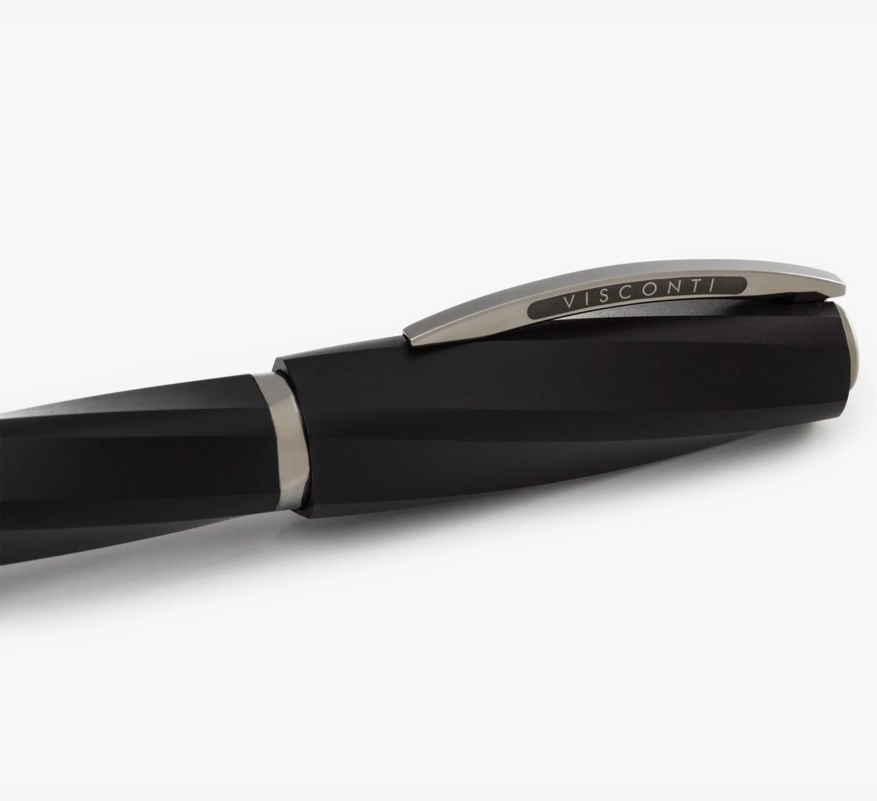 Visconti Divina Matte Black Rollerball Pen - Image 3