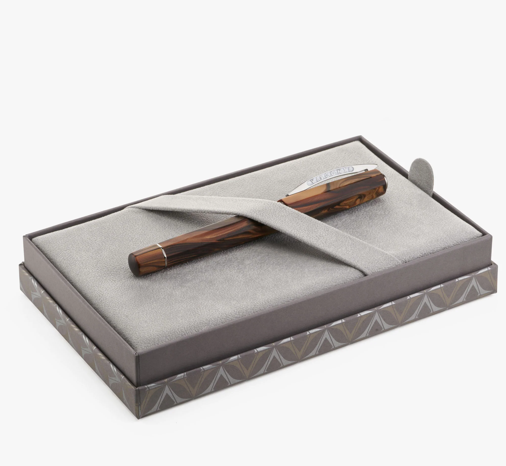 Visconti Medici Briarwood with Ruthenium Rollerball Pen - Image 5