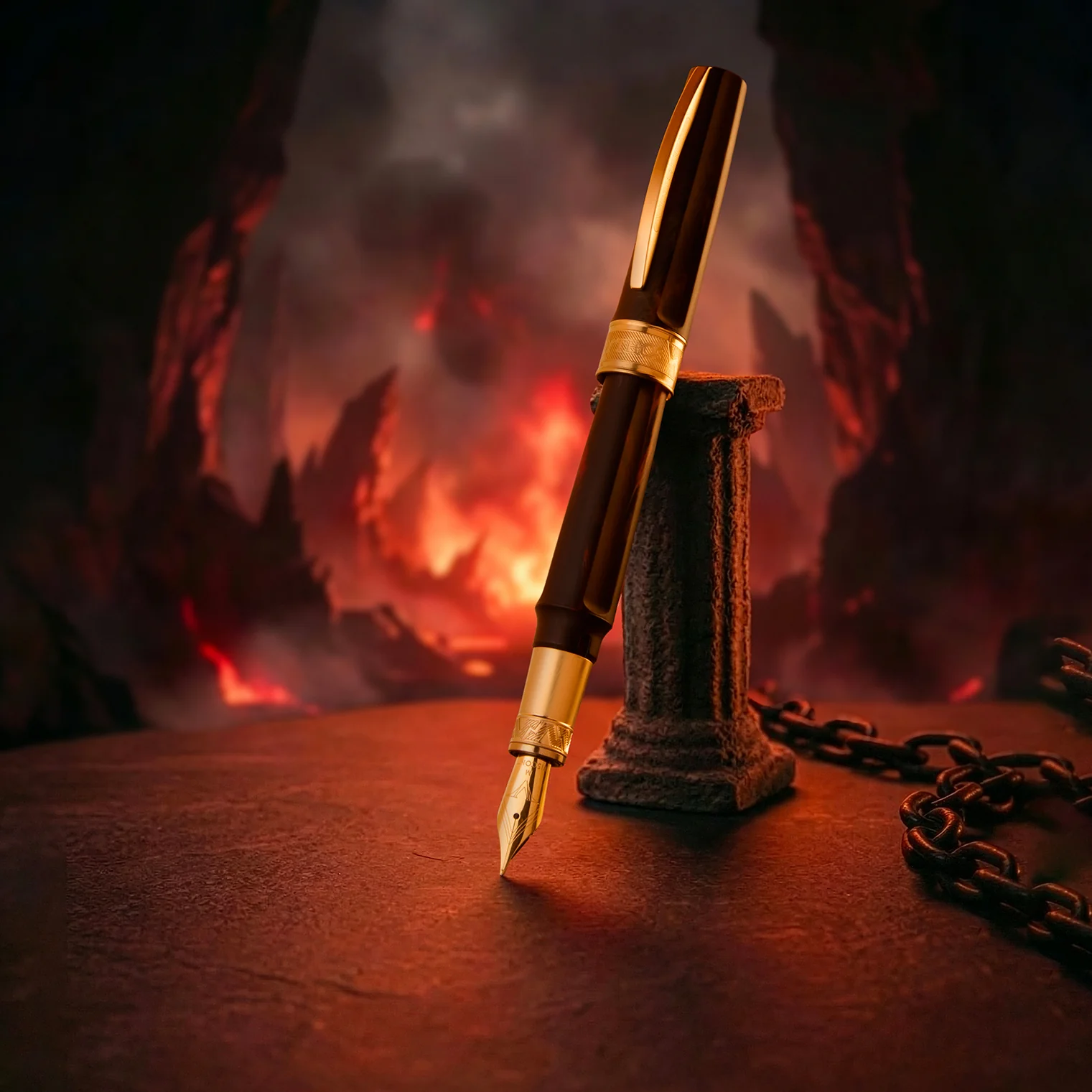 Visconti Mirage Mythos Hades Fountain Pen - Image 7