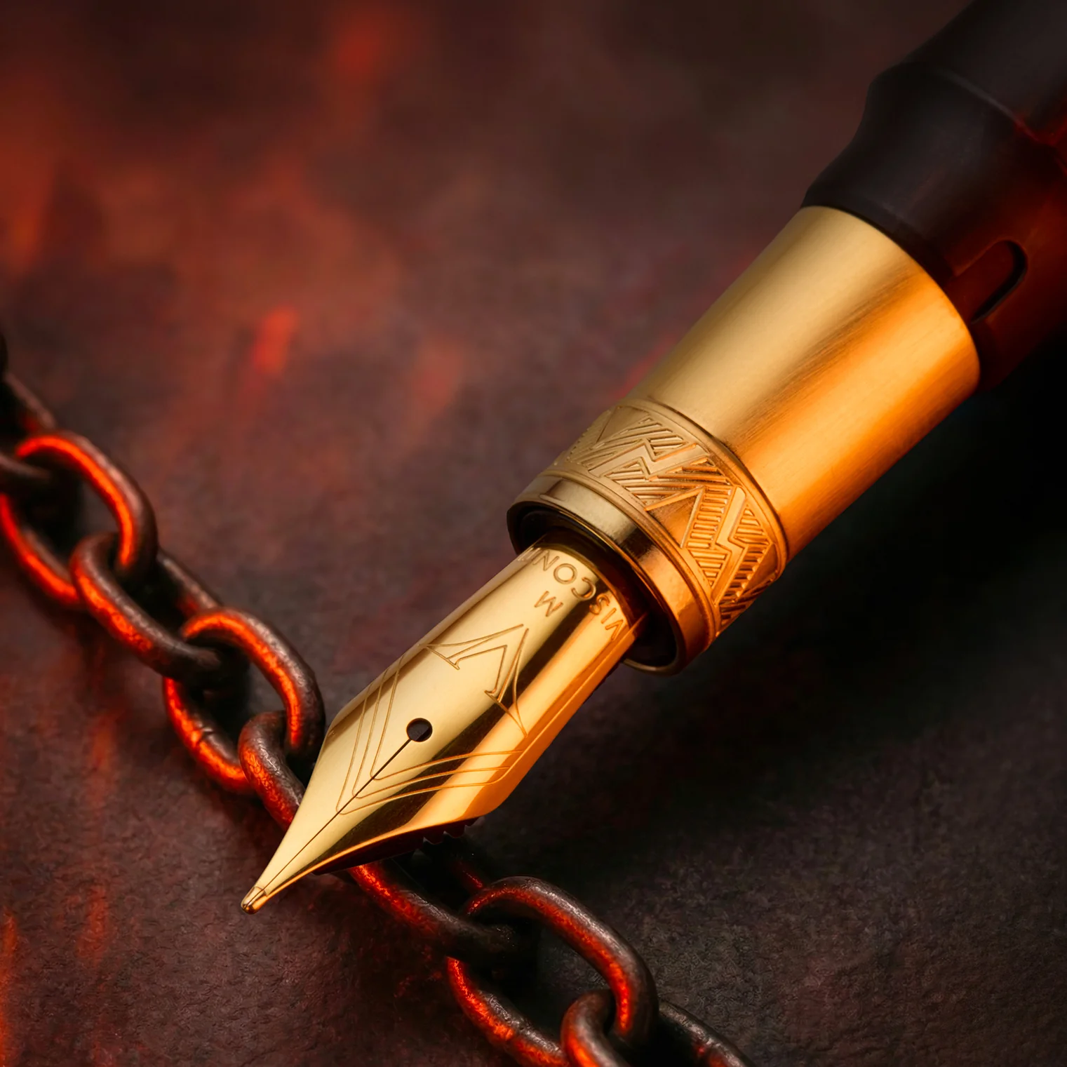 Visconti Mirage Mythos Hades Fountain Pen - Image 8