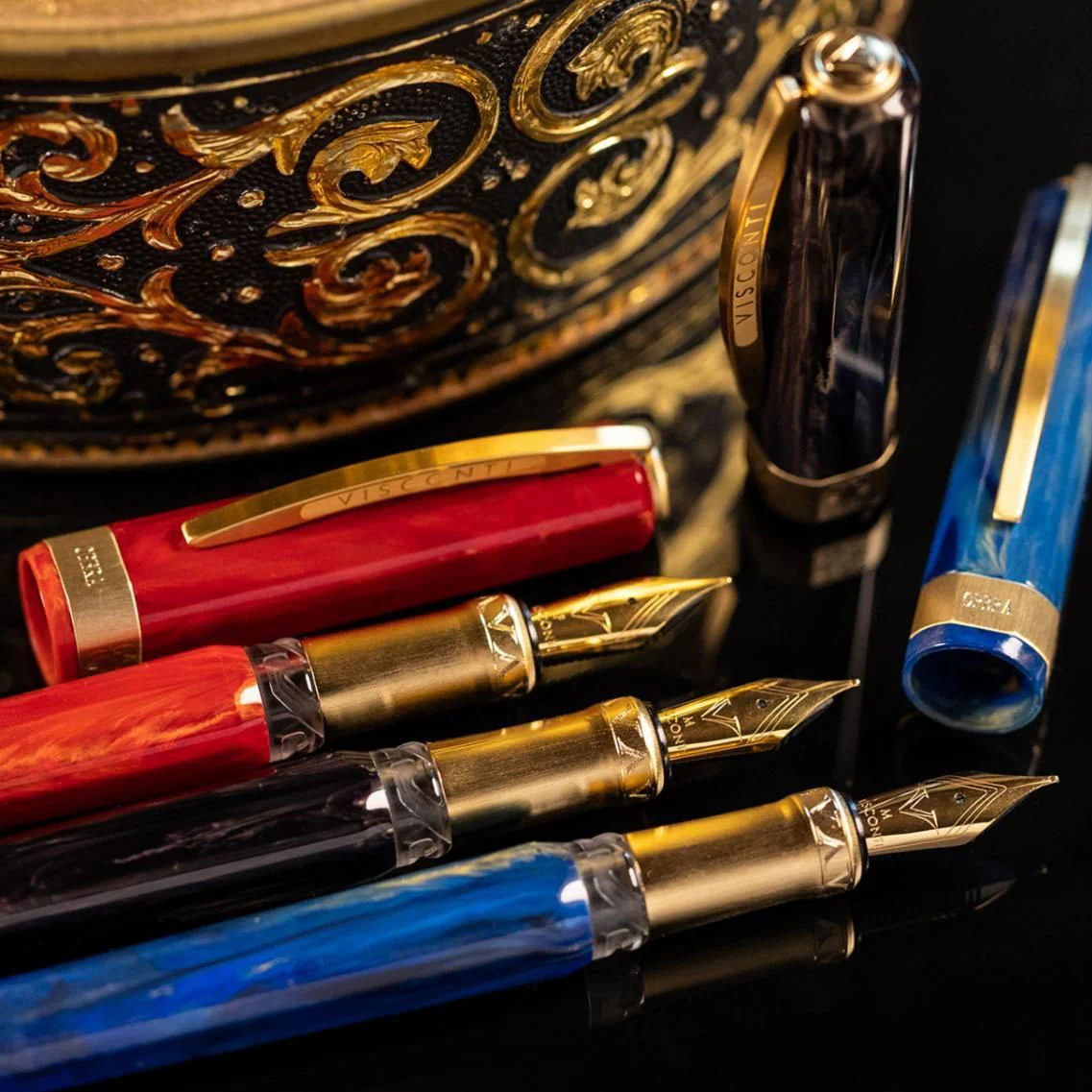 Visconti Opera Gold Fountain Pen - Image 3