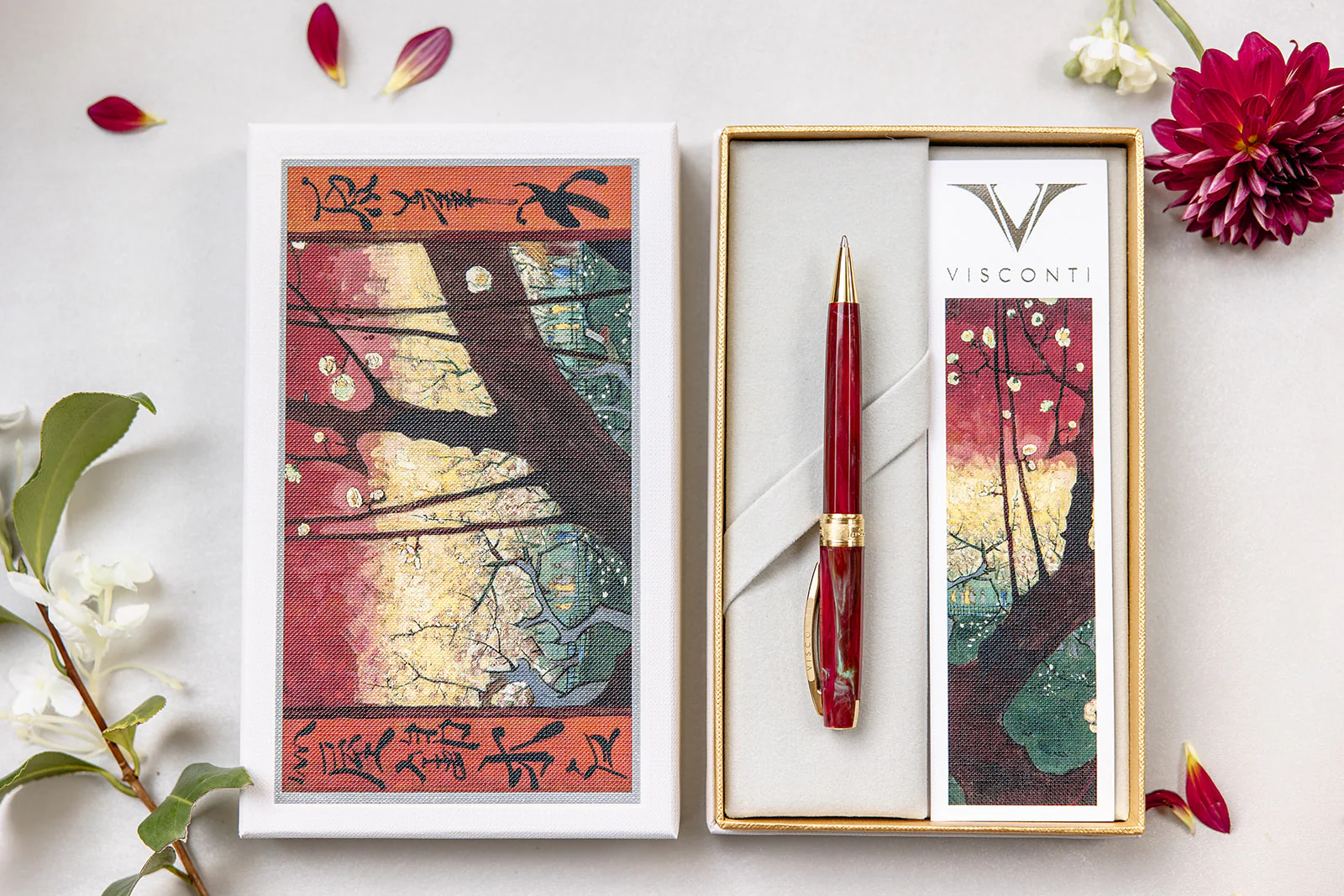Visconti Van Gogh Flowering Plum Orchard Ballpoint Pen - Image 5