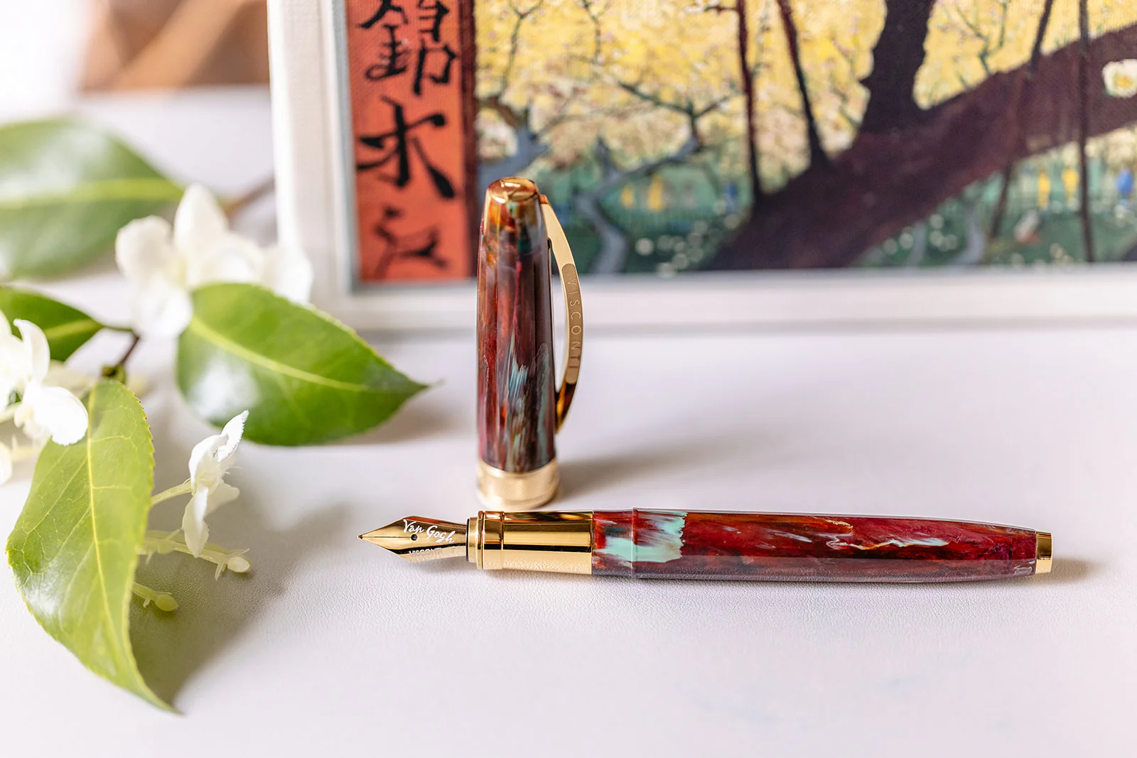 Visconti Van Gogh FLOWERING PLUM ORCHARD Fountain Pen - Image 4