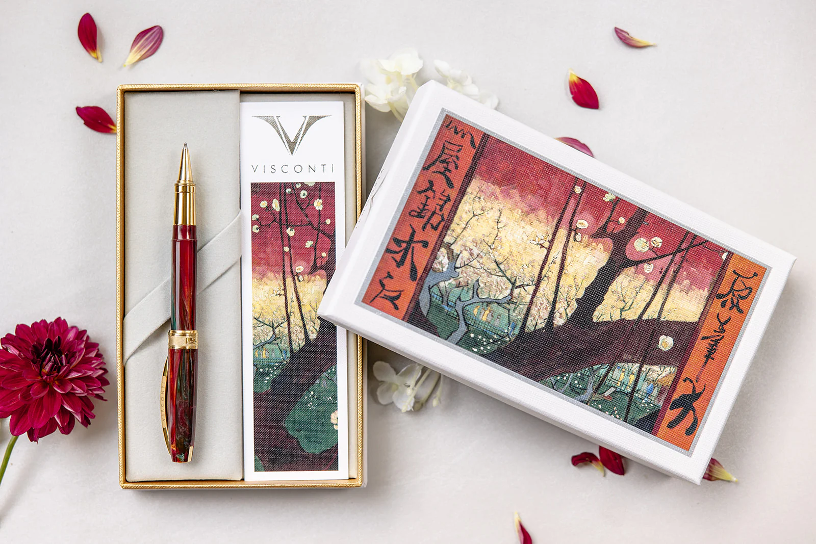 Visconti Van Gogh Flowering Plum Orchard Rollerball Pen - Image 5