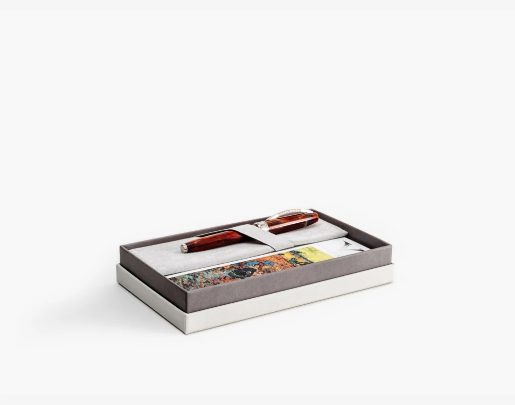 Visconti Van Gogh Impressionist Red Vineyard Rollerball Pen - Image 6