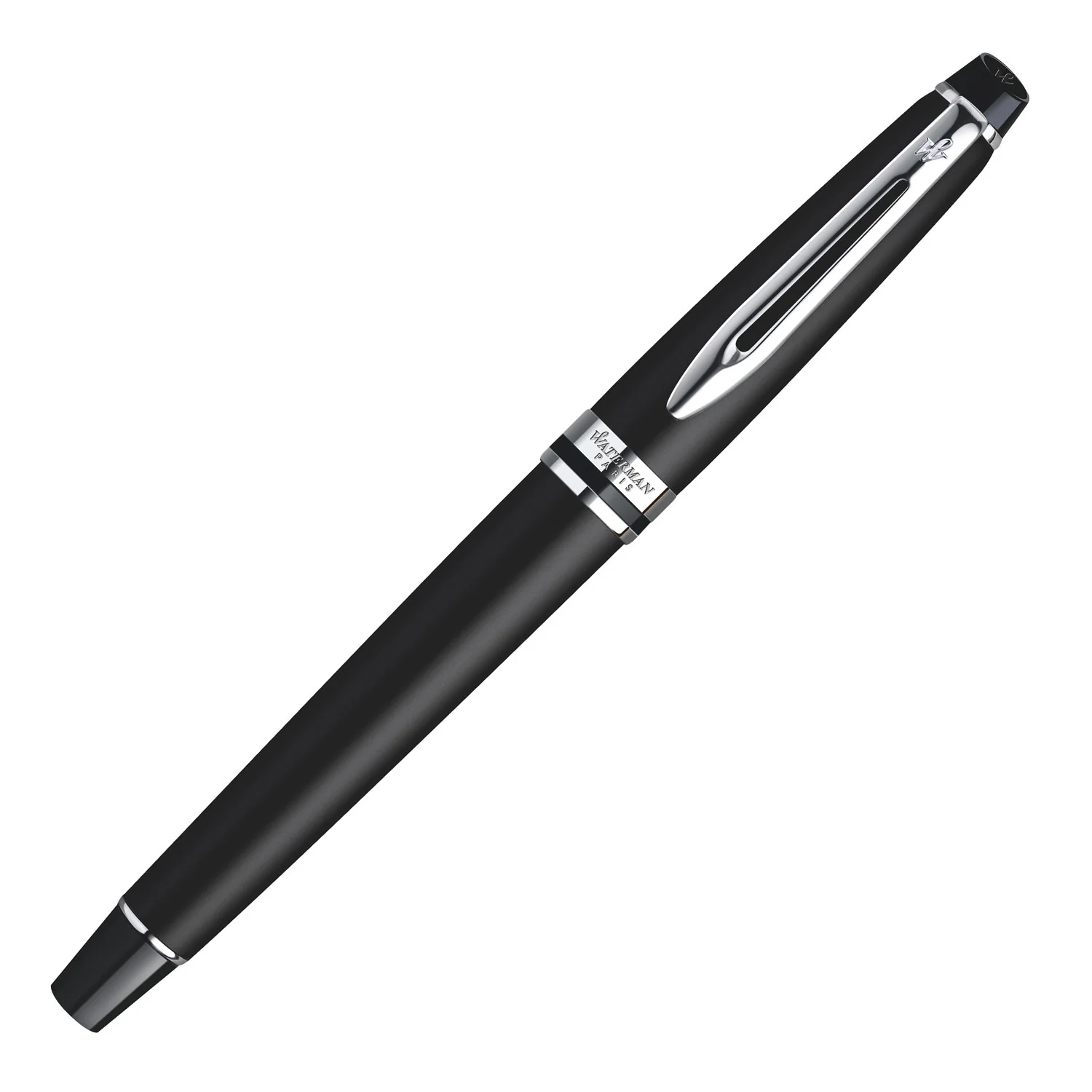 Waterman Expert Matte Black CT Rollerball Pen S0951880 - Image 2