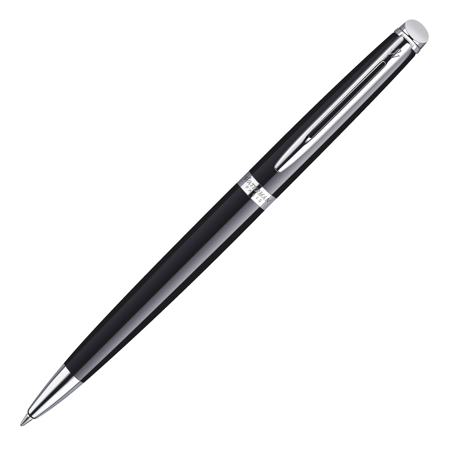 Waterman Hemisphere Black Lacquer CT Ballpoint Pen