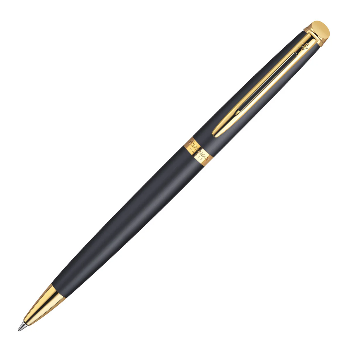 Waterman Hemisphere Black Lacquer GT Ballpoint Pen