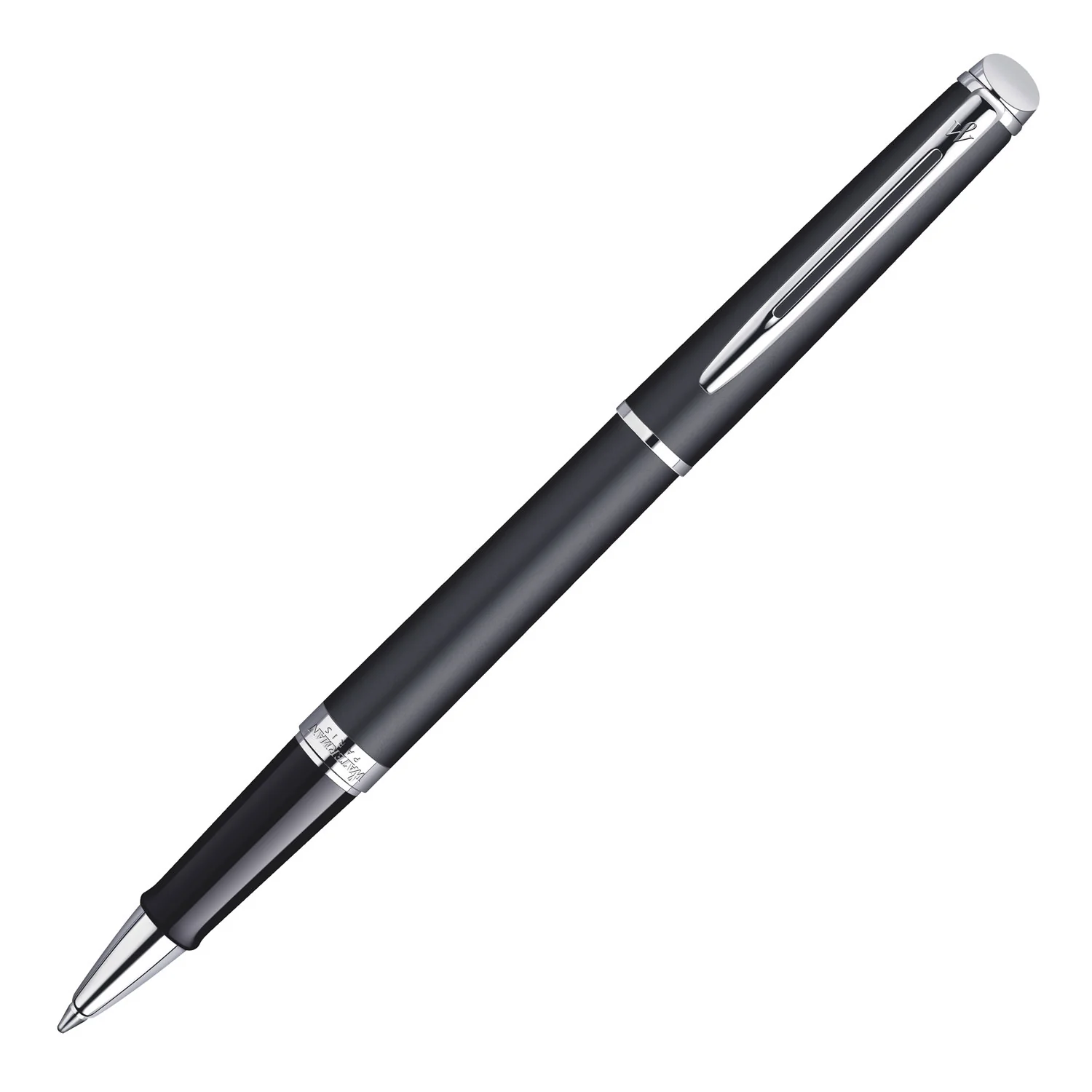 Waterman Hemisphere Matte Black CT Rollerball Pen - Image 2